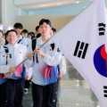 日本に到着早々まさかの“足止め”…韓国選手団、大型国旗を掲げられず 旗竿を外す提案もNO