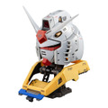 1回1,500円の「ガンダム」高級ガシャポン！コクピットまで作り込まれた「バストアップモデル」がメチャ凄い、内部にはアムロの姿も 画像