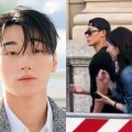 “胸ヒットダンス”ATEEZ・サン、熱愛説が浮上…海外で女性と歩く姿が拡散され、ファン騒然
