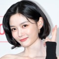 『トンイ』名子役キム・ユジョン、“胸元ギリギリ”ドレスで大人の色香…透き通るような色白肌に釘付け 画像