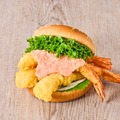 神の海老バーガー 明太クリームチーズ