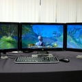 「2310e」モニターによる、3画面同時表示