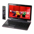 15.6型HD液晶で地デジチューナー搭載の「dynabook Qosmio V65W」