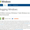 Windows 7のセールスが1億5千万ライセンスを突破 画像
