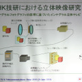 NHK技研のインテグラル式立体テレビ