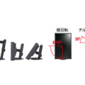 高さ/回転/スウィーベル/チルトを見やすく調整可能なFlexStandのイメージ