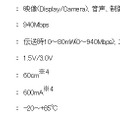 試作システムにおける技術仕様（暫定値）