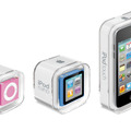 新型iPodのラインアップ（iPod shuffle、iPod nano、iPod touch）