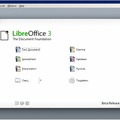 「LibreOffice」起動画面