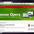 「Opera 11」の画面