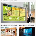 シャープ、JR東京駅構内に首都圏最大級の「マルチデジタルサイネージ」設置 画像