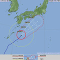 気象庁台風情報（10月29日13時）