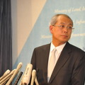 鈴木久泰海上保安庁長官 鈴木久泰海上保安庁長官（5日・海上保安庁）　撮影＝中島みなみ