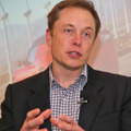 テスラ イーロン・マスクCEO（12日・ショールームオープンイベントにて）