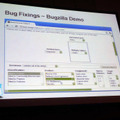 バグ管理システム「Bugzilla」の実例。こうしたツールを利用して、マネージメントをすることが大切