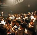 白熱のタップダンスが渋谷に「降臨」〜＠niftyが北野武監督の映画最新作『座頭市』公開記念イベントをブロードバンド中継