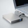 「LaCie rikiki GO」PC接続イメージ（PCは別売）