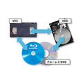 VHS/HDD/Blu-rayのダイビングイメージ