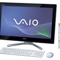 テレビ機能を強化した液晶一体型「VAIO L」シリーズ（ブラック）