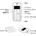 Bluetooth経由でタブレットの受話器として使える「Bluetooth mini Phone」 画像