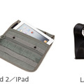 「Supportcase for iPad 2／iPad」（左）と「LANCE3 for iPad 2／iPad」