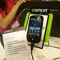 デュアルSIM対応スマートフォンのGIGABITE「G1310」
