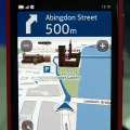 Nokia傘下のNAVTEQが提供する地図・カーナビアプリが無料で利用できる