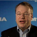 ノキア 社長兼CEO Stephen Elop氏（写真はマイクロソフトとの提携発表時）