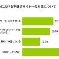 貴社ではネットワーク広告においての不適切サイトでの対策は何か実施されていますか。（N=83）