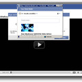 図3：問題の動画ページへのリンクがユーザの Facebook のウォールに投稿されることを通知するダイアログボックス例 