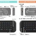 前面キーボード/背面リモコンのボタンや各種パーツの詳細