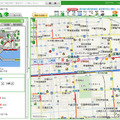 日本全国の渋滞状況をいつでも確認できる。ドライブの出発前に道路状況の詳しい確認ができる。