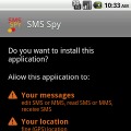 SMS Spyの画面