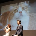 北川さんは、自身が撮影した猫の写真を披露