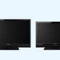 40V型LCD-40DRW2（左）、32V型LCD-32MR2（右）