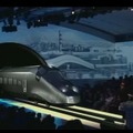 舞台に現れた列車もARによるもの