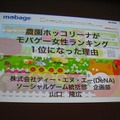 【CEDEC 2011】女性視点でのゲーム運営 ― 『農園ホッコリーナ』がモバゲー女性ランキング1位になった理由  