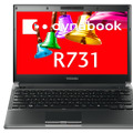 「dynabook R731」ブラック