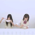 料理を食べるSKE48