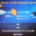 ISA Server によって、多様な接続性を持つ Exchange Server を強固に保護できる。