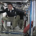 ISSで作業をする古川聡宇宙飛行士