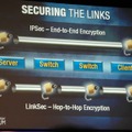 IPsecとLinksecの違い。IPsecでは途中経路での復号を避けることができるが、Linksecではパケットを受信するたびに復号し、必要であれば再度暗号化する