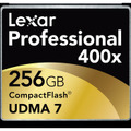 「Lexar Professional CF 400X」の 256GBモデル