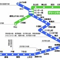 横浜市営地下鉄路線図