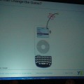 iPodにBlackBerryと無線ブロードバンドをつけると