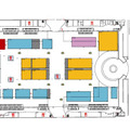 MWC2012会場富士通ブースへのマップ