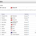 FIFAサイトのアジア予選スケジュール。時間は開催国の現地時間だ