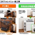 オプションメニューの施工例