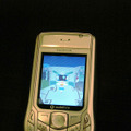 Nokiaの携帯端末。Symbian OS上でアプリケーションがプリセットされている