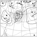 3日15時現在の天気図（気象庁発表）